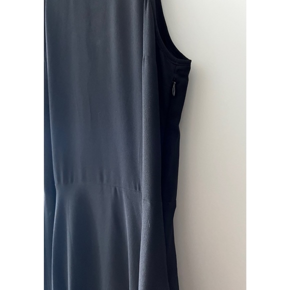 Michael Kors sleeveless black midi dress - Size 8 - Picture 3 of 4